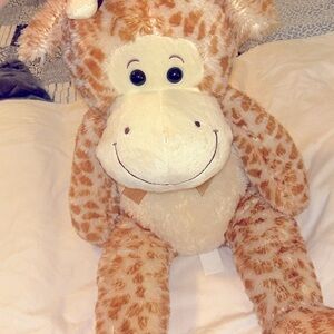 Extra larger plush giraffe. Size 35 inches long